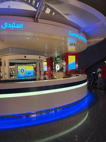 Travelex - Qatar|Doha|Hamad International Airport Airside Departures Departures Near to The Big Teddy Bear